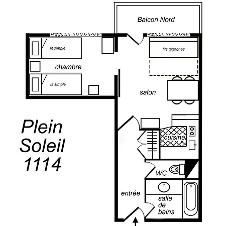 Apartment Plein Soleil Méribel