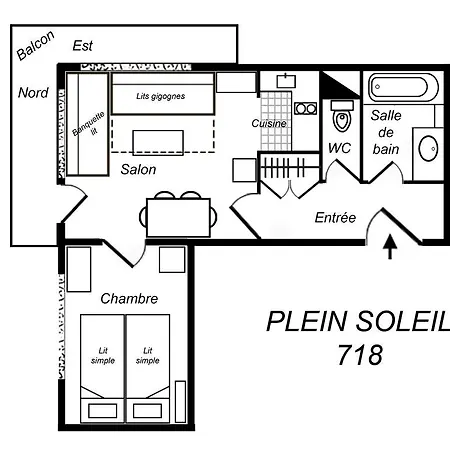 Plein Soleil Apartment *