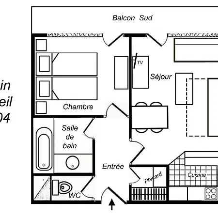 Plein Soleil Apartamento Méribel