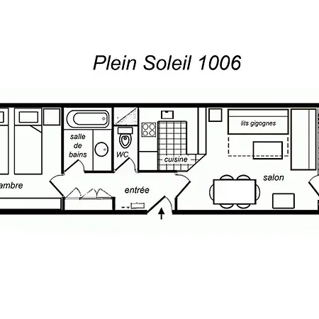 Apartman Plein Soleil Méribel