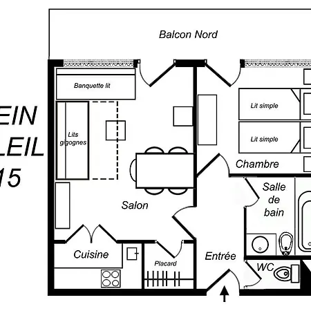 Appartement Plein Soleil Méribel